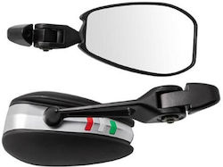 A-Pro Motorcycle Mirrors 2pcs Silver