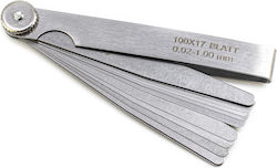 Φίλερ Ρυθμίσεων 0.02-1.0mm 17 Τεμάχια Roc