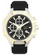 Timex Men's Watch 45mm Battery with Black Rubber Strap