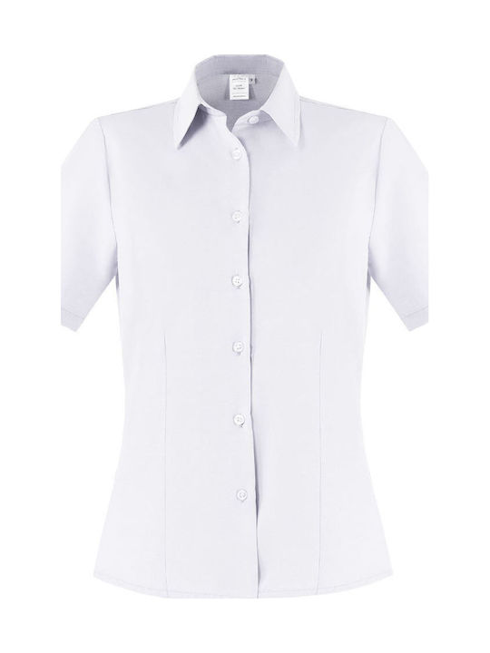Πουκ.oxford Ssl Women Glow White