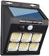 Andowl Q-61 Solarleuchte Wandmontiert Bewegungssensor & 6 LEDs