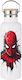 Μπουκάλι Θερμός Spiderman 750ml Bamboo Λευκό