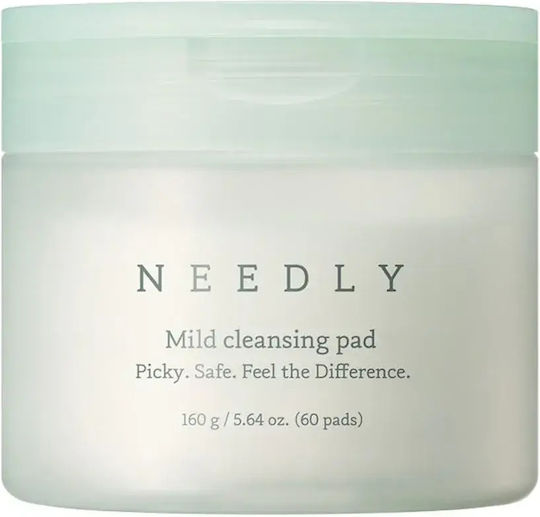 Needly Mild Cleansing Pads Cleansing Face 60pcs