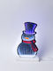 Estheti Weihnachtsfigur Spiegel Dekoratives Design Led Band 87 Led Schneemann 17,5x5,5x33cm Transformator Buntes Led Verlängerungskabel 3m Ip44 2 Stücke 600-48021