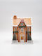 Estheti Papierhaus Beiges Candy Beleuchtetes 15,5x12x20,5cm 2 Stücke 600-47754