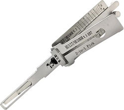Lishi Auto Decoder Hu100r Hu127 2 In 1 Pick Bmw F Series Keys Hu100r 8 Cut Blade Trunk Door Contact Twin Lifter