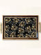 Aberto Design Rechteckig Serviertablett in Schwarz Farbe 50x29x3.5cm 244KNG1111 1Stück