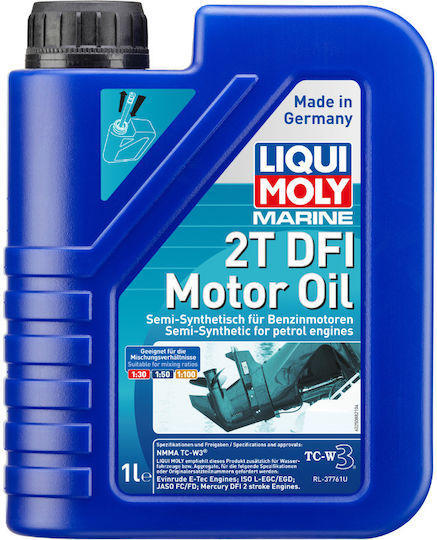 Liqui Moly Marine 2T DFI Motor Oil Two-Stroke Boat Oil 1 L 25088 Liq-25088