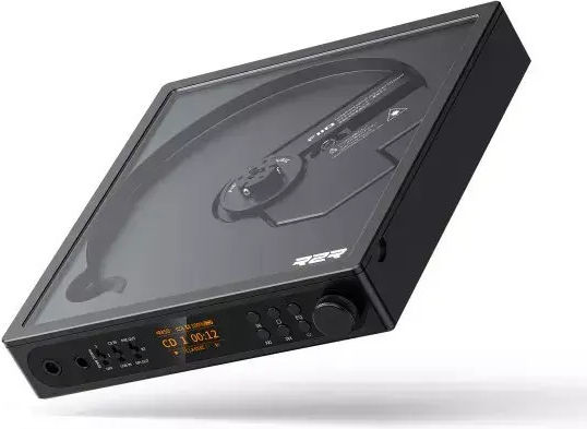 Fiio Dm15 R2r Преносим Cd Плейър 24-битов Напълно Диференциален R2r Dac Usb Dac Bluetooth 5.4 и Usb Cd Ripping Черен Наличен