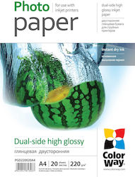 220 G/m² A4 High Glossy Double-sided Photo Paper 220 G/m² A4 High Glossy Double-sided Photo Paper