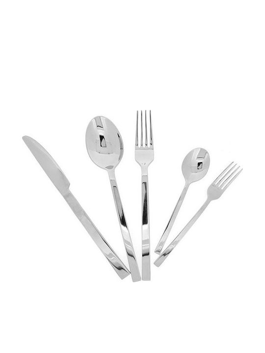 Ionia Cutlery Set Stainless Silver 30pcs