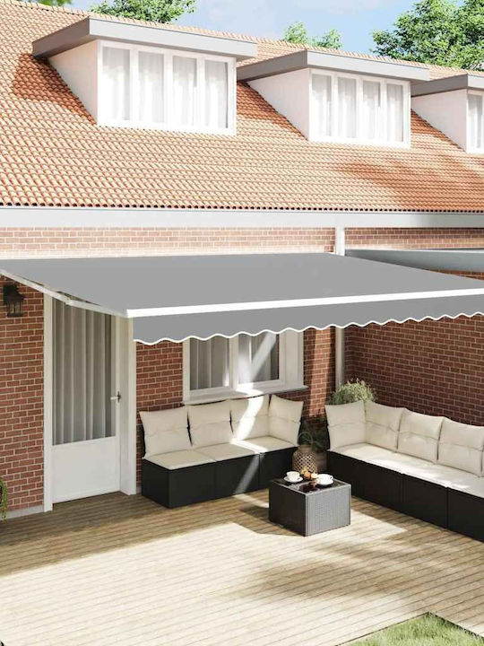 vidaXL Tenda-Rahmen Terrasse 4.5x3m