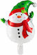 Junior Shape Weihnachtsballon Schneemann