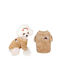 Value Imports Φουτερ Σκυλου Fleece Face Large 30cm Beige