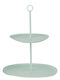 Butlers Metallic Dessert Tower Stand Green
