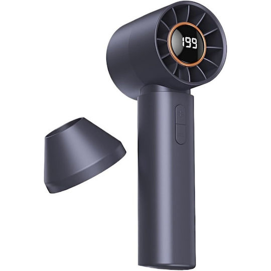 Ventilator Turbo Portabil Fără Pale Silențios Display Led Încărcare Type C