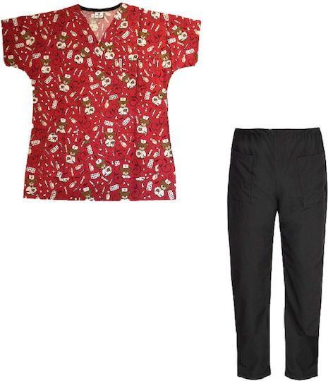 Northcure Unisex Multicolour Pants & Blouse Set Cotton and Polyester
