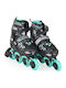 Byox Dazzle Inline Αυξομειούμενα Rollers Μαύρα Ενηλίκων