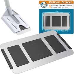 Flipper Stainless Steel Blade Platinum Scraper