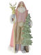 Dekorativer Weihnachtsmann Rosa 50x25x21cm