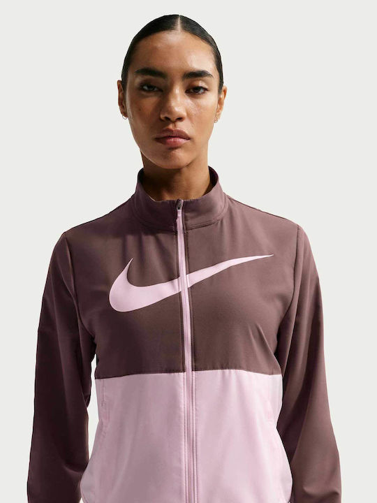Nike Women's Sports Jacket for Winter Red