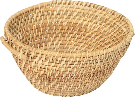 Polihome Διακοσμητικό Καλάθι Rattan