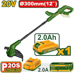 Jadever JDGTP535 Χορτοκοπτικό 20V με 1 Μπαταρία 2Ah