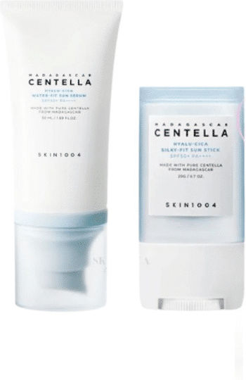 Skin1004 Hyalu-cica Sun Pack Sun Serum + Sun Stick Spf 50+ Custom Bundle