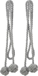 Central Home Tie-Back Gray 1pcs