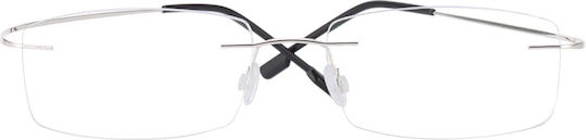 KRZ Lesebrille +2.50 Herrenuhren in Silber Farbe KRZRIM250