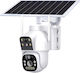 Anga AQ-8128IBW IP Dual Surveillance Camera Wi-Fi Full HD 1080p Waterproof Battery with 3.6mm Lens
