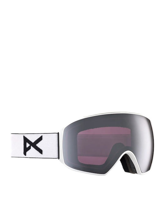 Anon Μάσκα Σκι & Snowboard Ενηλίκων Λευκή