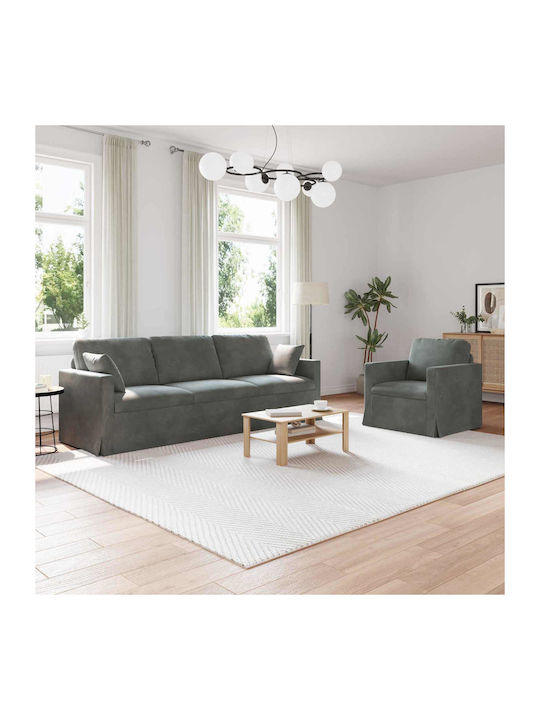 Set de Sufragerie Scaun cu 3 locuri și fotoliu