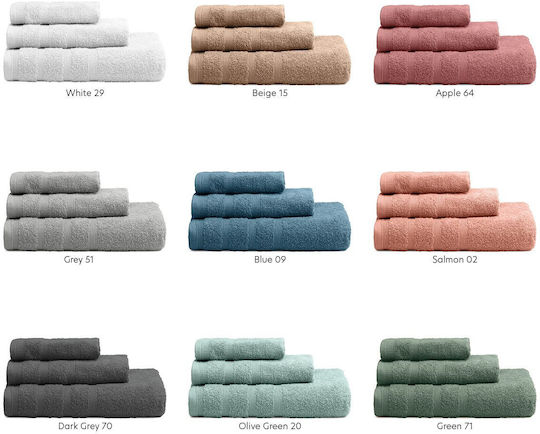 Adam Home Хавлиена кърпа за тяло 80x150см. Olivegreen Тегло 600гр/кв.м