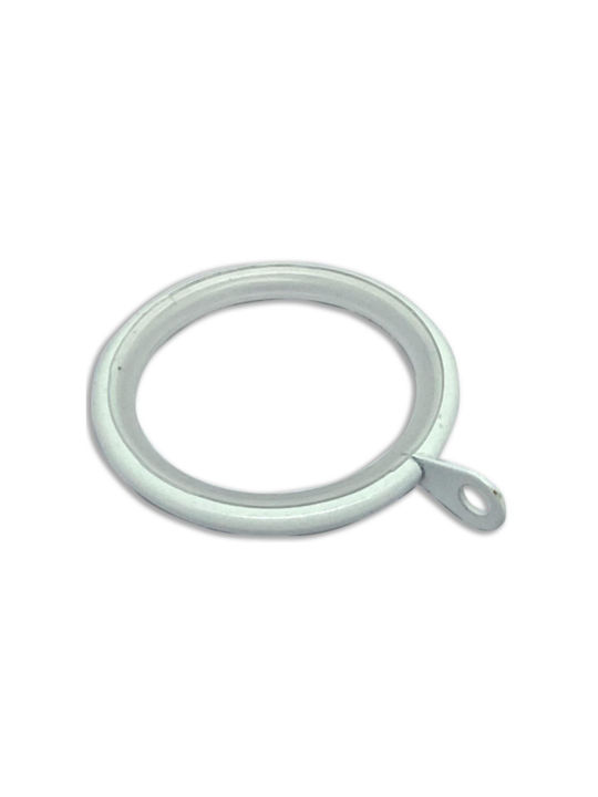 Central Home Curtain rail base Wall made of Metal White 1pcs