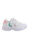 Παιδικά Sneakers με Σκρατς Λευκά