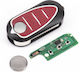 Foldable Car Key Shell with Blade with 3 Buttons for Alfa Romeo