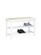 Mobilier de Intrare cu Dulap pentru Pantofi & Dulap 81x31x49cm