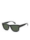 Polaroid Unisex Sunglasses with Black Horn-Rimmed Frame and Black Lens PLD6252/S/X 807/UC