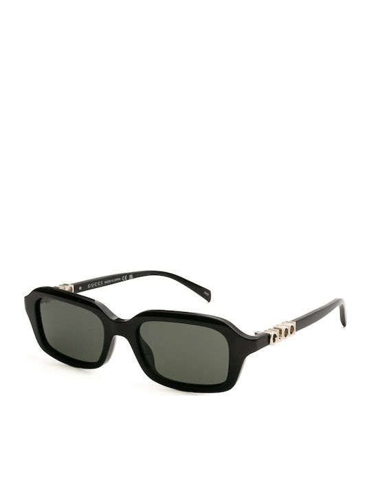 Gucci Damenten Sonnenbrillen mit Schwarzem Horn...