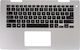 Laptop Keyboard Palmrest Dell Inspiron 14 5482 14 5485 5491 2-in-1 5481 1wp11 41kvj 041kvj Ctpk0 0ctpk0 310mw 0310mw 4k3r3 04k3r3 9294m 09294m 460.0f90e.0001 Vgr8n V04yj US Silver Code 40824uspalm