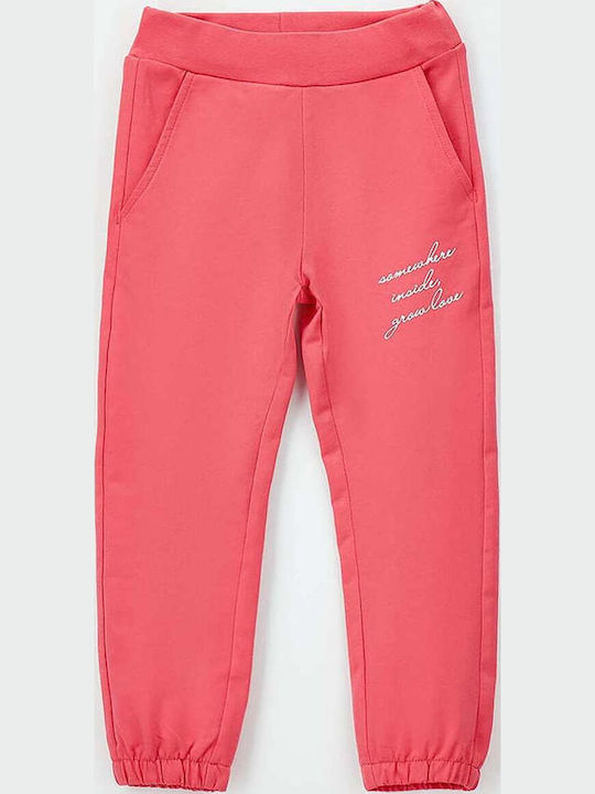 Kids Sweatpants Coral