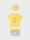 Mayoral Kinder Badeanzug Bademoden-Set Yellow