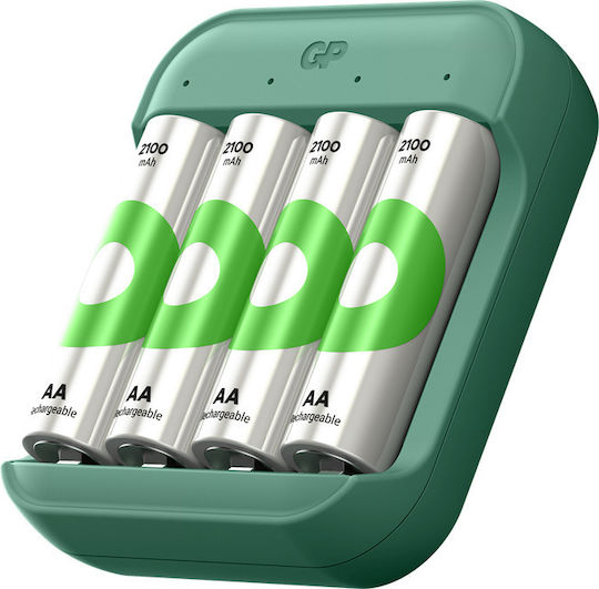 GP Batteries Recyko Wiederaufladbare Batterien AA 2100mAh 4Stück