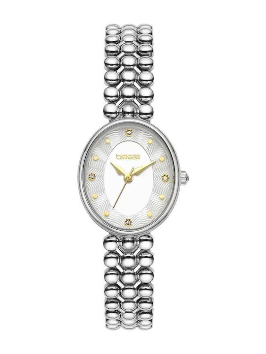 Breeze Women's Watch 28mm Battery with Silver Metal Bracelet