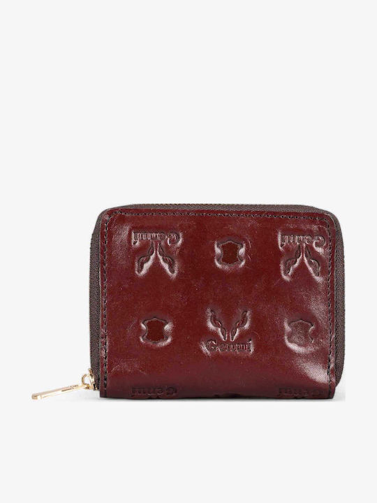 Small Leather Women's Wallet Classic Burgundy