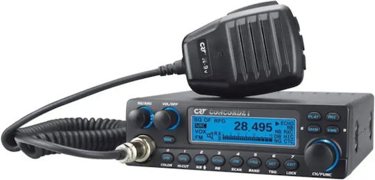 CRT Concorde I CB Αυτοκινήτου 60W με Μονόχρωμη Οθόνη