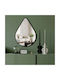 Wallity Wall Mirror with Gray Plastic Frame 55x40cm 1pcs