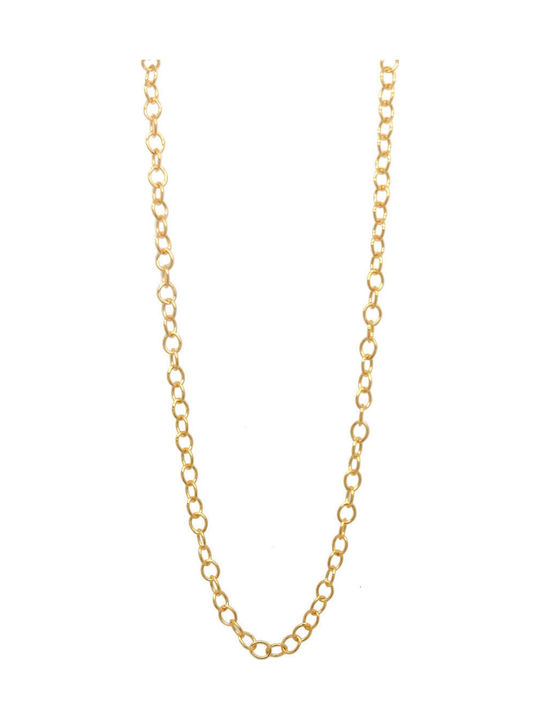Gold Plated Silver Neck Chain