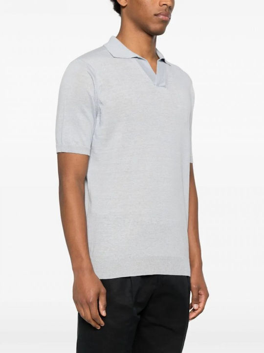 Lardini Polo Blouse Gray